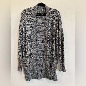 #470 Talula Black and White Cardigan Sweater Small